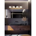 thumbnail image 3 of JUNV4108LAJUDBK AFX June - 40W 1 LED Bath Vanity-8.4 Inch Tall and 41 Inch Wide-Black Finish, 3 of 4