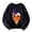 /c93Black480, variant on CUZIBR Toddler Girls Halloween Crewneck Sweatshirt Ice-Cream Pumpkin Graphic Pullover Long Sleeve Leisure Fall Winter Clothes,Black,2-3 Years