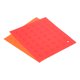 thumbnail image 1 of Silicona Salvamanteles Esteras 2uds, Cuadrado Puntos Caliente Sartenes Almohadillas Caliente Olla Soporte, Calor Resistente Plato Estera para Cocina Mesa - Naranja, Rojo, 1 of 5