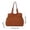 Orange, variant on Women's Nylon Tote Bag, Lightweight Water-Resistant Handbag with Multiple Pockets, Adjustable Drawstring Closure for Travel, Gym, Office Work