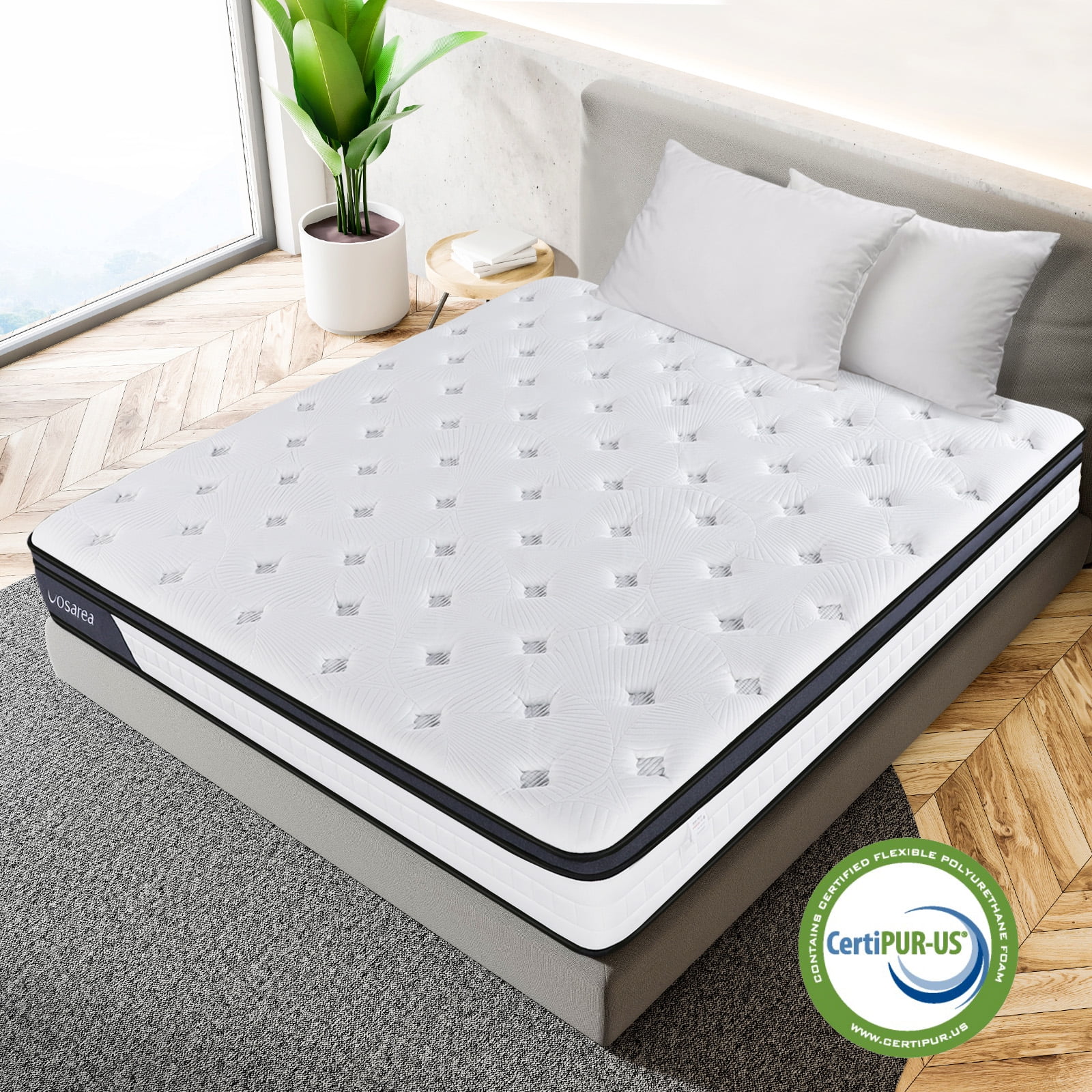 Full Size Mattress Memory Foam Mattress Gel Particle High ...