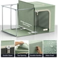 thumbnail image 3 of Sorbus Storage Bin with Dividers, Stackable & Foldable with Window & Handles for Linens & Clothes, 3 of 4