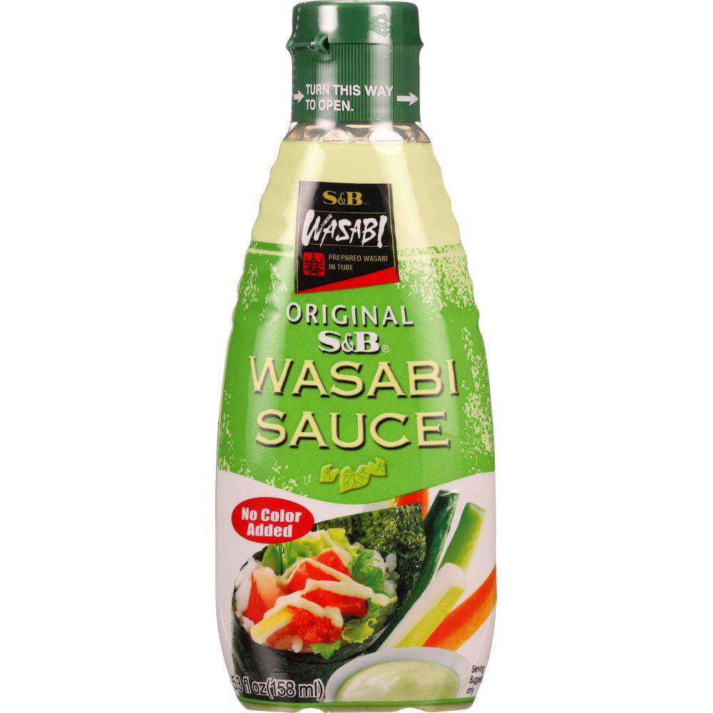 S&B Wasabi Sauce, 5.3 Fl Oz (Pack Of, 6)