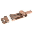 thumbnail image 4 of GROWTH TANK Sliding Door Lock Buckle Bolt Hotel Home Office Security Gate Lock A 4inch Red Copper 4inch, 4 of 7