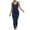 Navy, variant on XWSHYW Joggers for Women Womens One-Piece Sport Yoga Jumpsuit Running Fitness Workout Tight Pants
