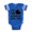Royal Blue, variant on CafePress - FIN Peace Love Bernese - Cute Infant Baby Football Bodysuit