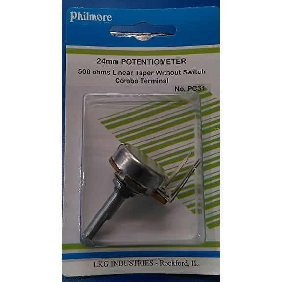 500 OHM Linear Taper Potentiometer 24mm - PC31