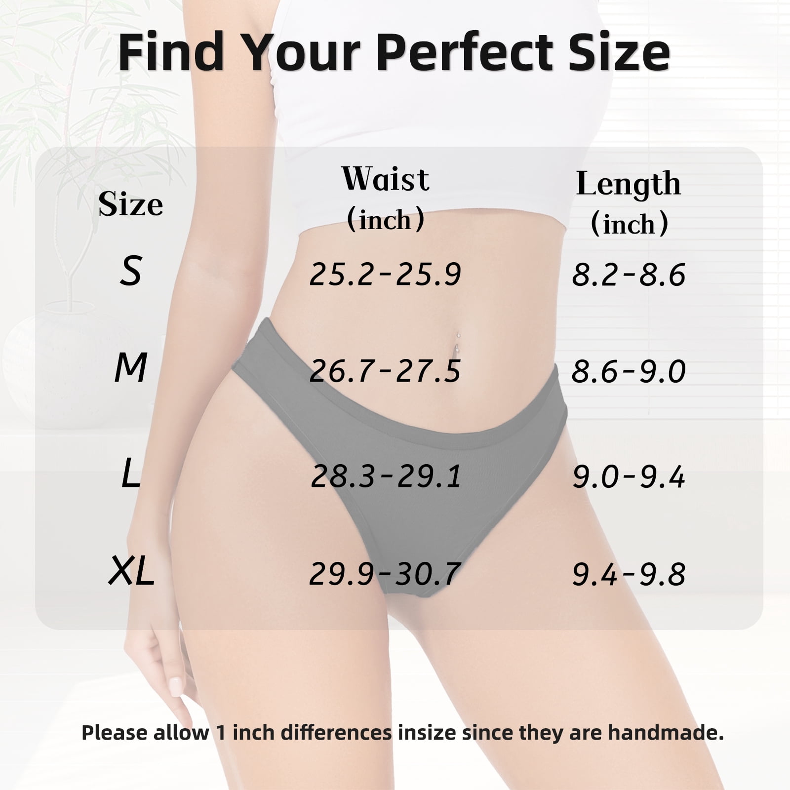 Sunm Boutique Cotton Underwear for Wome Thongs Underwear Bikini – picture 7