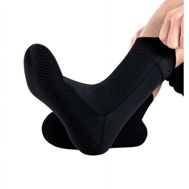 Diving Socks 3mm Neoprene Adjustable Beach Water Socks Non-Slip Keep Warm Foot Protection Socks For Water Sports Diving Surfing