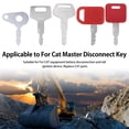 thumbnail image 5 of Toorise 10 Keys Heavy Equipment Key Set Construction Ignition Key Set Agricultural Master Key Set Aluminum Key Heavy Equipment Master Key Set for Excavators Bulldozer Tractors Loader, 5 of 7