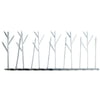 7-pack Bird-X Inc Plastic Narrow Bird Spikes Kit SP-10-NR - Deterrent - 7 Pack, Multi — Residential Use, Standard Application