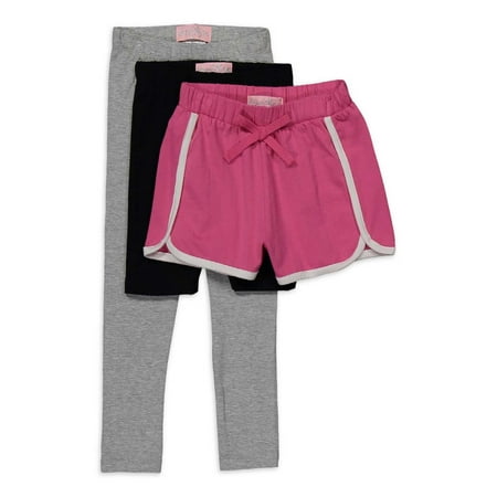 

Freestyle Revolution Toddler Girl 3Pk Essential Bottoms Set Sizes 2T-4T