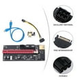 thumbnail image 3 of KAKOWELY PCIE Riser Card 1 Set PCIE Riser Professional PCIE Adapter 1X to 16X Graphics4.8"X1.77"X0.67", 3 of 5