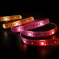 thumbnail image 2 of Monster Smart Illuminessence 16.4ft Indoor LED Strip Lights, Multicolor LED Lights for Bedroom, Sound Reactive, App Control, 2 of 7