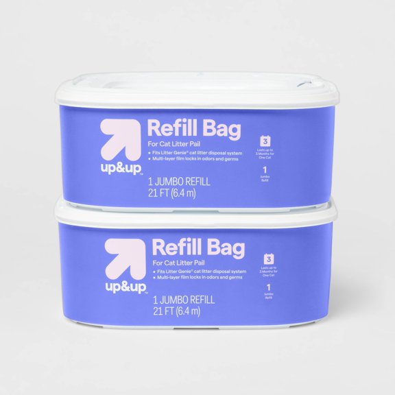 Litter Pail Refills Cat Waste - 2pk