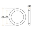 thumbnail image 3 of O-Rings Nitrile Rubber 8mm x 11mm x 1.5mm Seal Rings Sealing Gasket 50pcs, 3 of 3