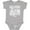 AC-Heather Grey, variant on Proud Military Niece Red Friday Girls Baby Bodysuit