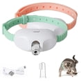 thumbnail image 1 of Laser Cat Collar, Automatic Cat Laser Collar with Red Light, Upgraded Smart Interactive Hands for Bored Indoor Kitten, Adjust Angle USB Rechargeable Electric Pointer, Gifts for Ailurophile(Green+Pink, 1 of 9