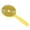 Yellow, variant on NFTIGB Hair Detangling Brush Salon Round Head Straightenning Detangler Comb for Curly Hair, Yellow (9.45 in / 24 cm)