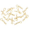 thumbnail image 2 of Clips RC Car Shell R Pack / 20Pcs Pin De Clip De Carcasa Del Coche Para HSP HPI Clips De Cuerpo de material acero Inoxidable Para 1:10 1:12 RC Car Spare Part dorado Magideal Clips RC Car Shell R, 2 of 7