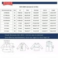 thumbnail image 2 of Long Sleeve Tops for Toddler Girls Long Sleeve Hooded Blouse Children's Hooded Single-breasted Plaid Short-sleeved Shirts Versatile Boys and Girls Tops Red 18 Months, 2 of 8