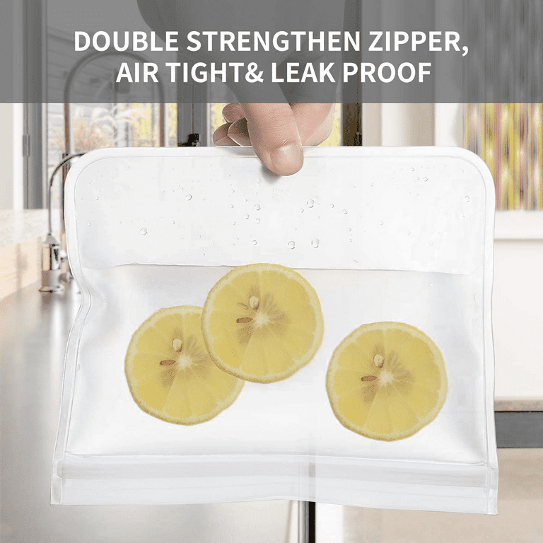 Inteplast Double Zipper Reclosable Freezer Bag - 2 Gal.
