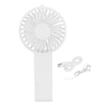 thumbnail image 1 of Mini Handheld Fan Foldable Portable Fan USB Rechargeable Fan For Home Office Travel White, 1 of 10