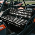 thumbnail image 2 of Yuyamidu Camo USA Flag UTV Front Seat Covers for Kawasaki Mule 2009-2024 4000 4010, Elastic Full Protection Patriotic UTV Seat Cushion Cover for Kawasaki Mule 3020 2001-2003, 2 of 7