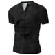 thumbnail image 1 of Blusa de manga corta con estampado de cuello redondo para hombre Pompotops oipoqjl5446, 1 of 3