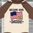 thumbnail image 4 of Inktastic Military Daddy Welcome Home Boys or Girls Long Sleeve Baby Bodysuit, 4 of 5