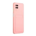 thumbnail image 3 of Galaxy A12 Case, Slim Soft Fit Shockproof Protection Case Dropproof Non-Slip Silicone Case with Card Slots Soft TPU Bumper Phone Wallet Case for Samsung Galaxy A12,Pink, 3 of 6