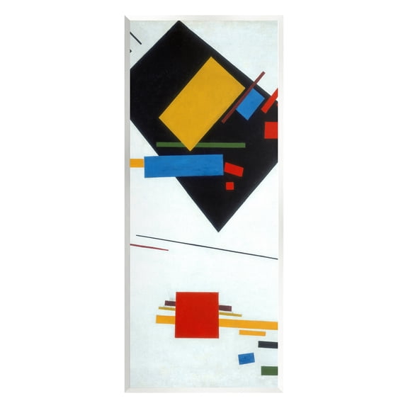 Stupell Industries Suprametism Abstract Kazimir Malevich Classic Painting Painting Unframed Art Print Wall Art, Design by one1000paintings