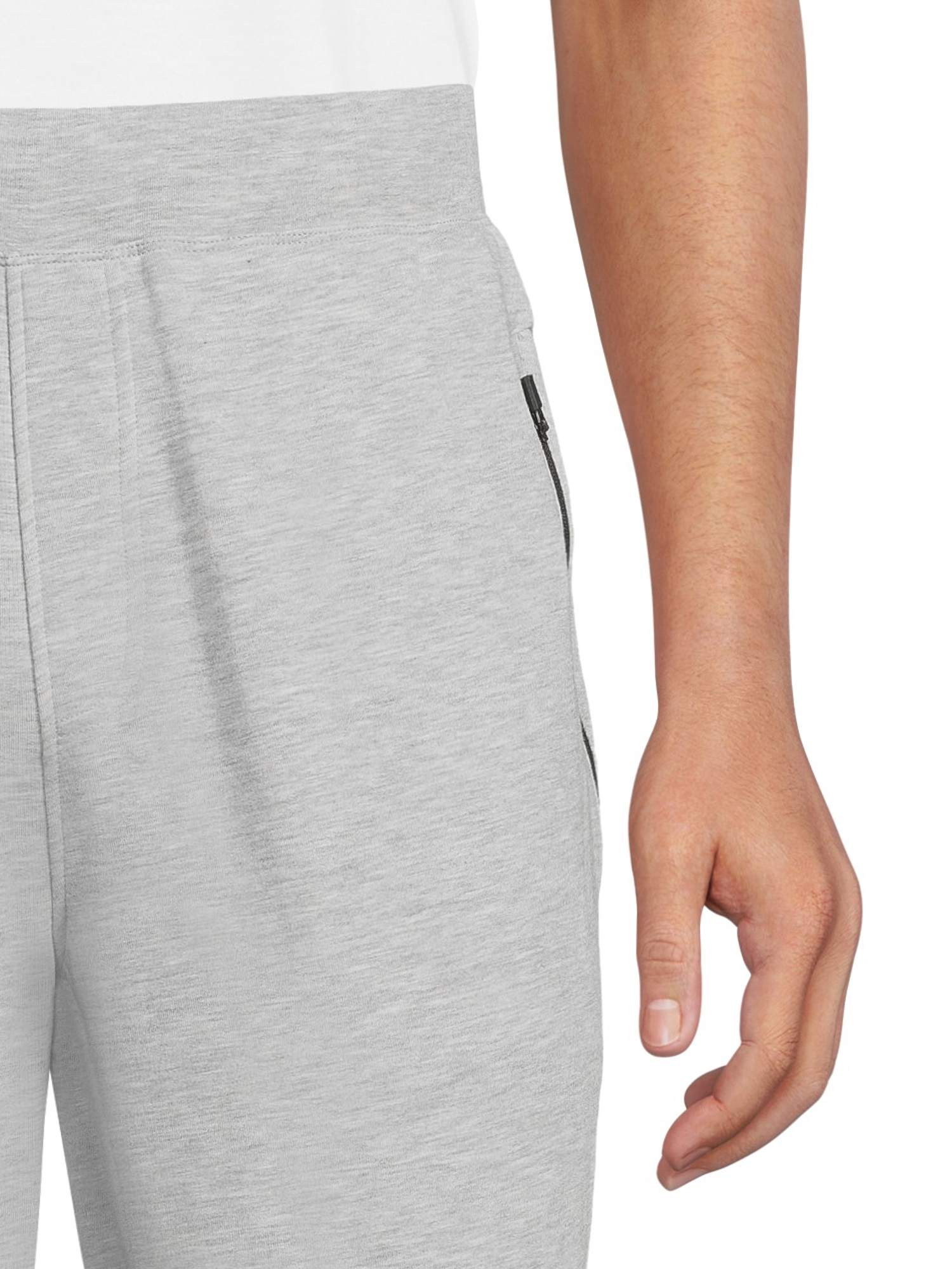 Jockey Essentials Men's Cozy Fleece Sweatpants with Angled Zip Pockets, Sizes S-XL