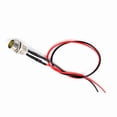 thumbnail image 1 of Lámpara indicadora zdetgu, 4 pcs luz de advertencia de panel lideró de 12v de 8 mm, muy adecuado para automóviles y otros vehículos universales, brillante luz súper brillante, 1 of 7
