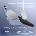 thumbnail image 2 of Funda Para iPhone 16 15 Magsafe + Mica Pantall + Mica Cámara, 2 of 8