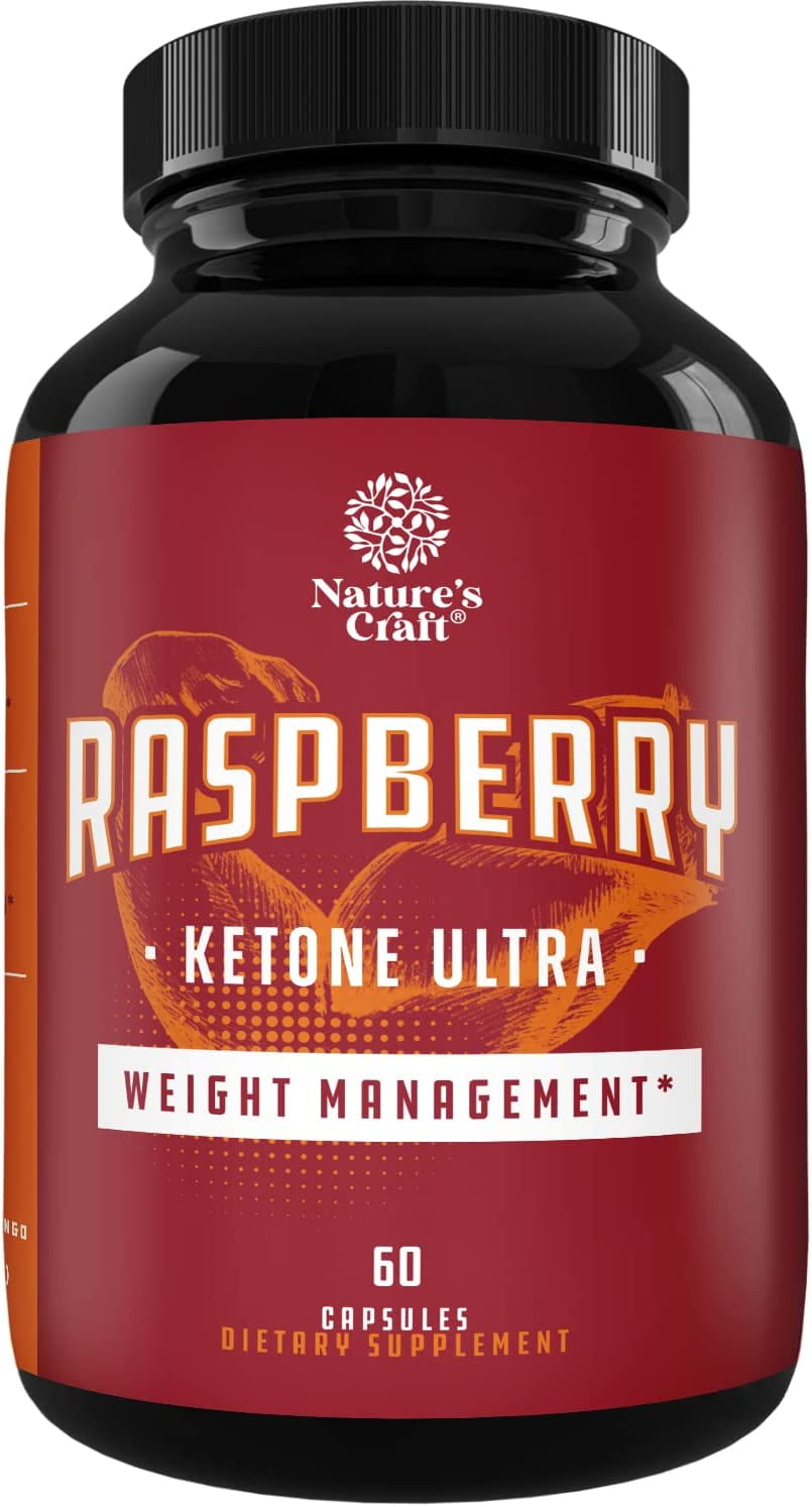 Blend Of Raspberry Ketones, Green Tea Extract And African Mango, Lose Weight Faster with Potent Ingredients To Speed Up Weight Loss, Suppress Appetite & Burn Fat, 60 Capsules