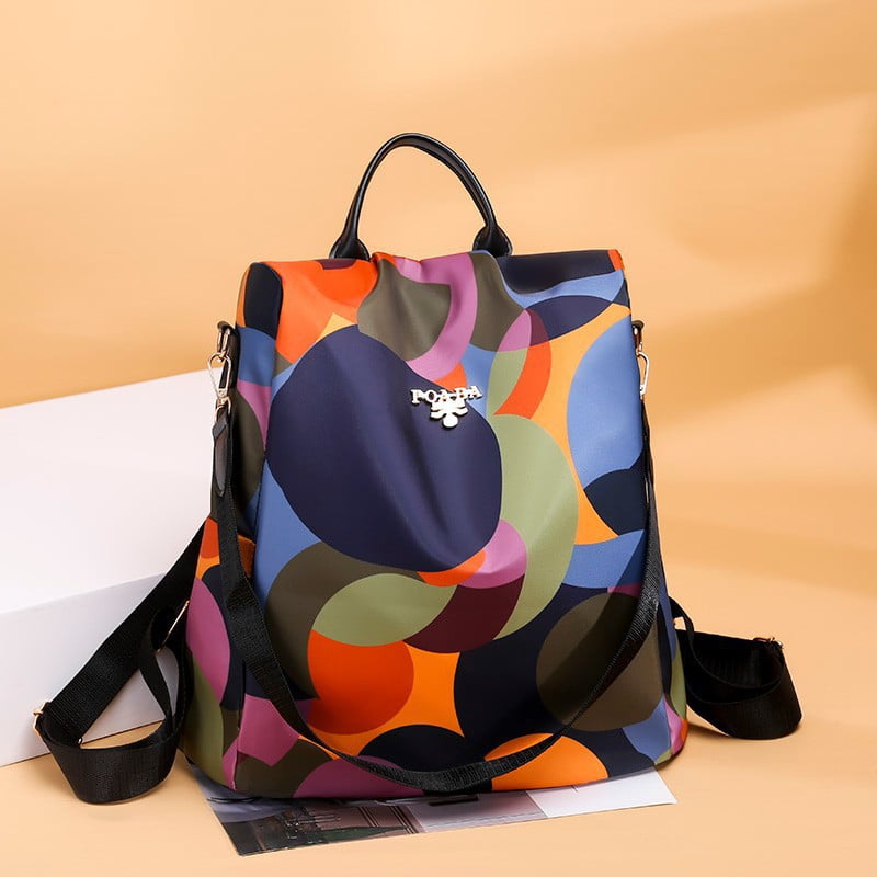 Sac pour Adolescent en Cuir pour Femmes Sacs Antivol Impermeables