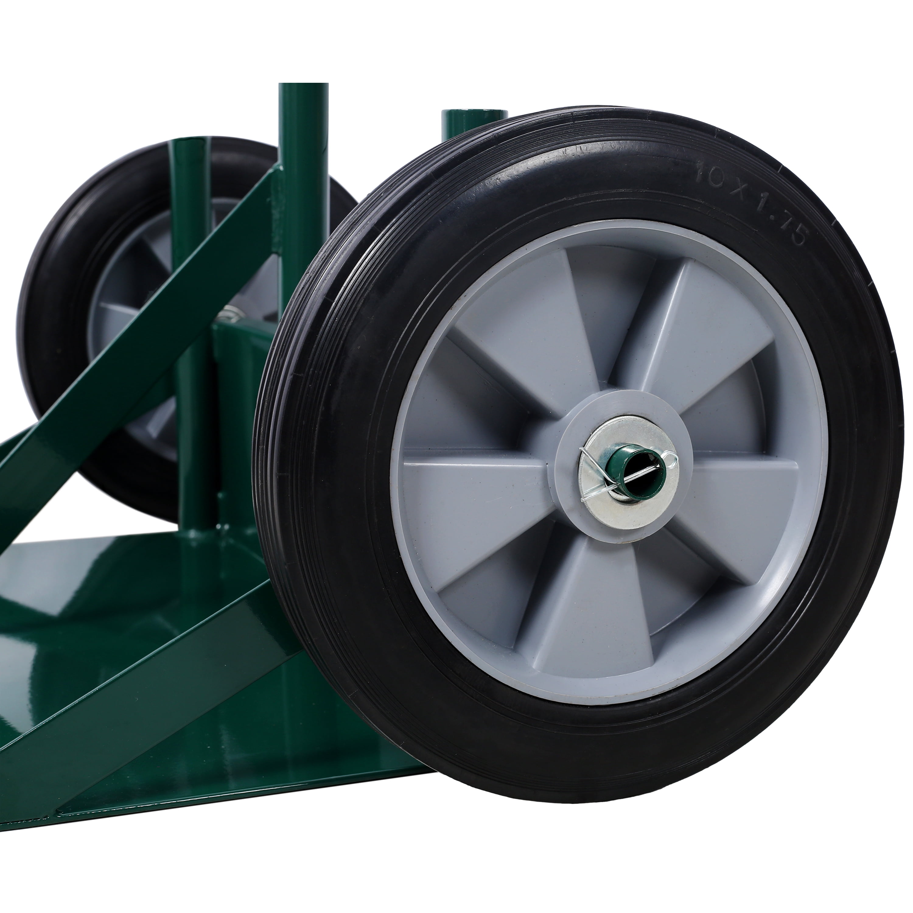 Hand Truck, 440lbs, Rubber Construction, Suitable for Moving, Transporting Goods