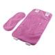 thumbnail image 4 of Juego de 2 paquetes de aceite de ricino, ajustables para la cintura y el cuello, reutilizables y lavables, color morado, 4 of 14