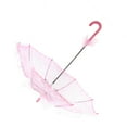 thumbnail image 4 of Nikou Bridal Umbrella Lace Wedding Photography Prop Props Cotton for Parties Dancing(pink), 4 of 8