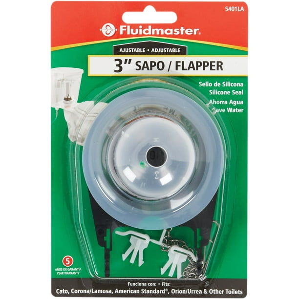 Fluidmaster 3 In. Adjustable Cato Replacement Flapper 5401LA