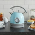 thumbnail image 4 of West Bend 1.7L Retro-Style Stainless Steel Electric Kettle, 1500W, Blue, 4 of 6