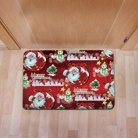 

Deals of the Day Jovati Christmas Decorations Indoor Outdoor Clearance Christmas Cartoon Home Door Mat Absorbent Mat Living Room Kitchen Floor Mat Christmas Decor for Home Party