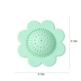 thumbnail image 3 of Yaoyar Hair Catcher Silicone Hair Stopper Shower Drain Covers with Suction Cups Suit for Bathroom Bathtub and Kitchen Under $5, 3 of 5