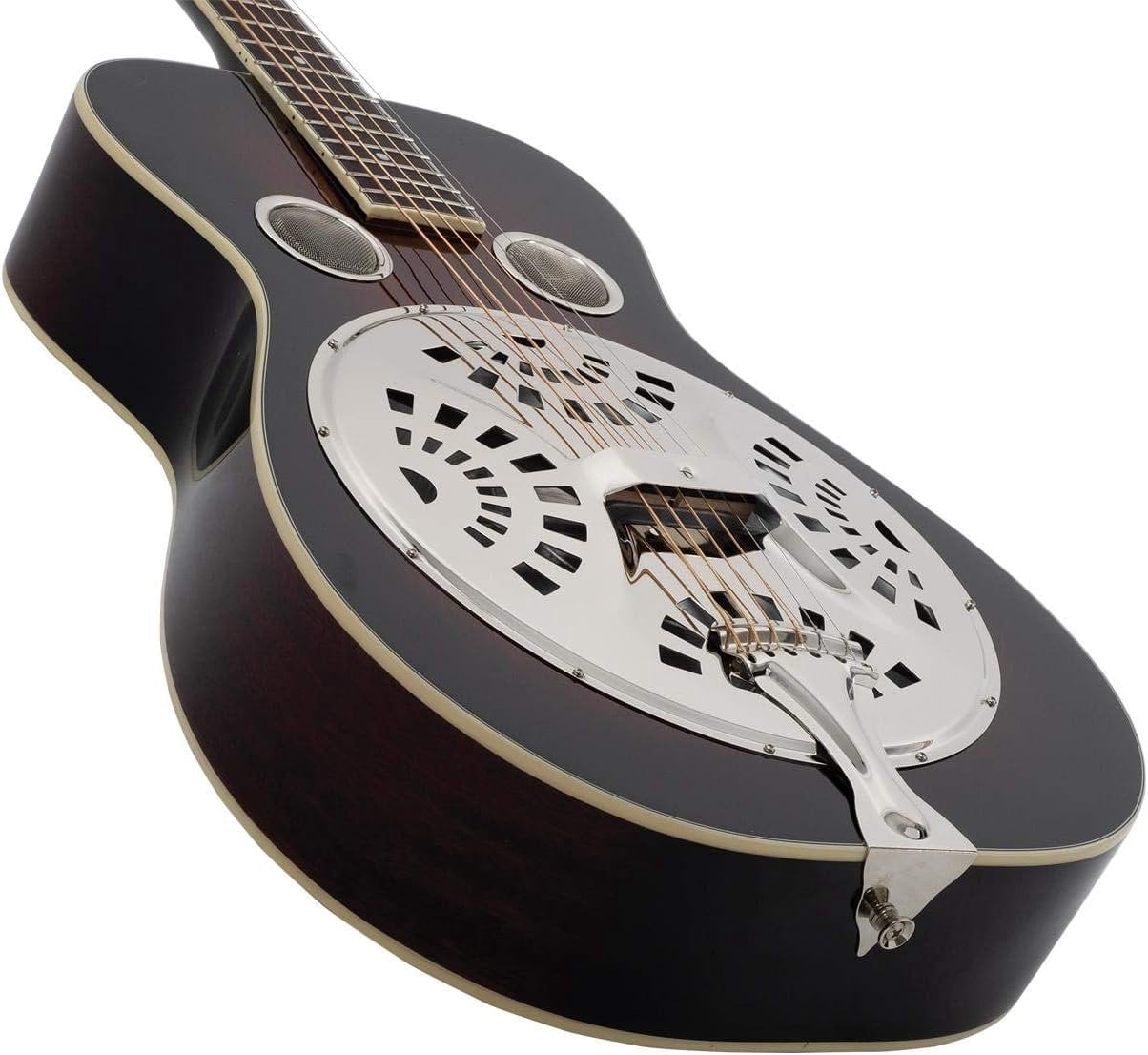 Recording King RR-36-VS Maxwell Series Round Neck Resonator Guitar Vintage Sunburst