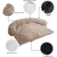 thumbnail image 2 of Calming Dog Bed Fluffy Plush Dog Mat for Furniture Protector with Removable Washable Cover for Large Medium Small Dogs and Cats, 2 of 11