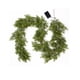 thumbnail image 2 of Artificial Christmas Garland with LED String Lights Pine Needle Cypress Garland for Holiday Winter Indoor Outdoor Decor for Table, Mantle, Wall, Christmas Decorations 2m, 2 of 6