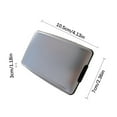 thumbnail image 3 of EGYMEN Aluminum Alloy Wallet, Stylish Multifunctional Card Holder with RFID Protection, Sleek Bank Card Organizer, Compact Portable Wallet for Credit Cards and Business Cards, 3 of 6
