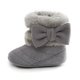 thumbnail image 4 of Botas de bebé, zapatos de invierno para niñas, suela suave antideslizante, botas cálidas para recién nacidos (12-18 meses, gris), 4 of 5