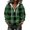 Green, variant on Women Corduroy Half Zip Hoodie Oversized Drawstring Pullover Sweatshirt Corduroy Hooded Sweatshirt Half Zip Drawstring Hood Fashion Loose Casual Sweatshirt
